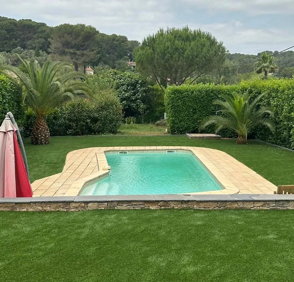Meuble 2P 40 M2 Dans Villa Avec Piscine A Vallauris, 4 Km De La Mer France